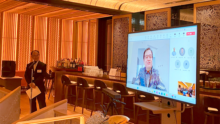 Congratulatory address by Mr. Kikuchihara, President Director & CEO of PT Mitsui Indonesia
