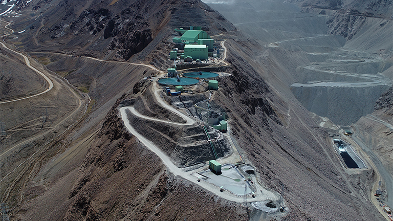 Los Bronces鉱山（Anglo American Sur）