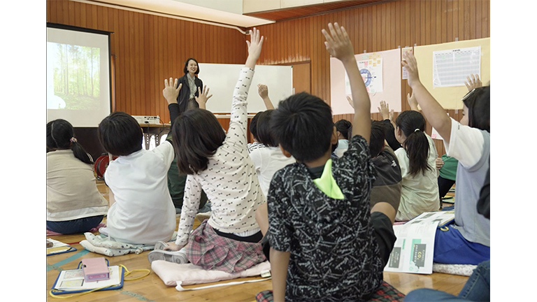 探求学習のプログラム「三井物産『サス学』アカデミー」子どもたちの持続可能な未来をつくる力を育むために開催